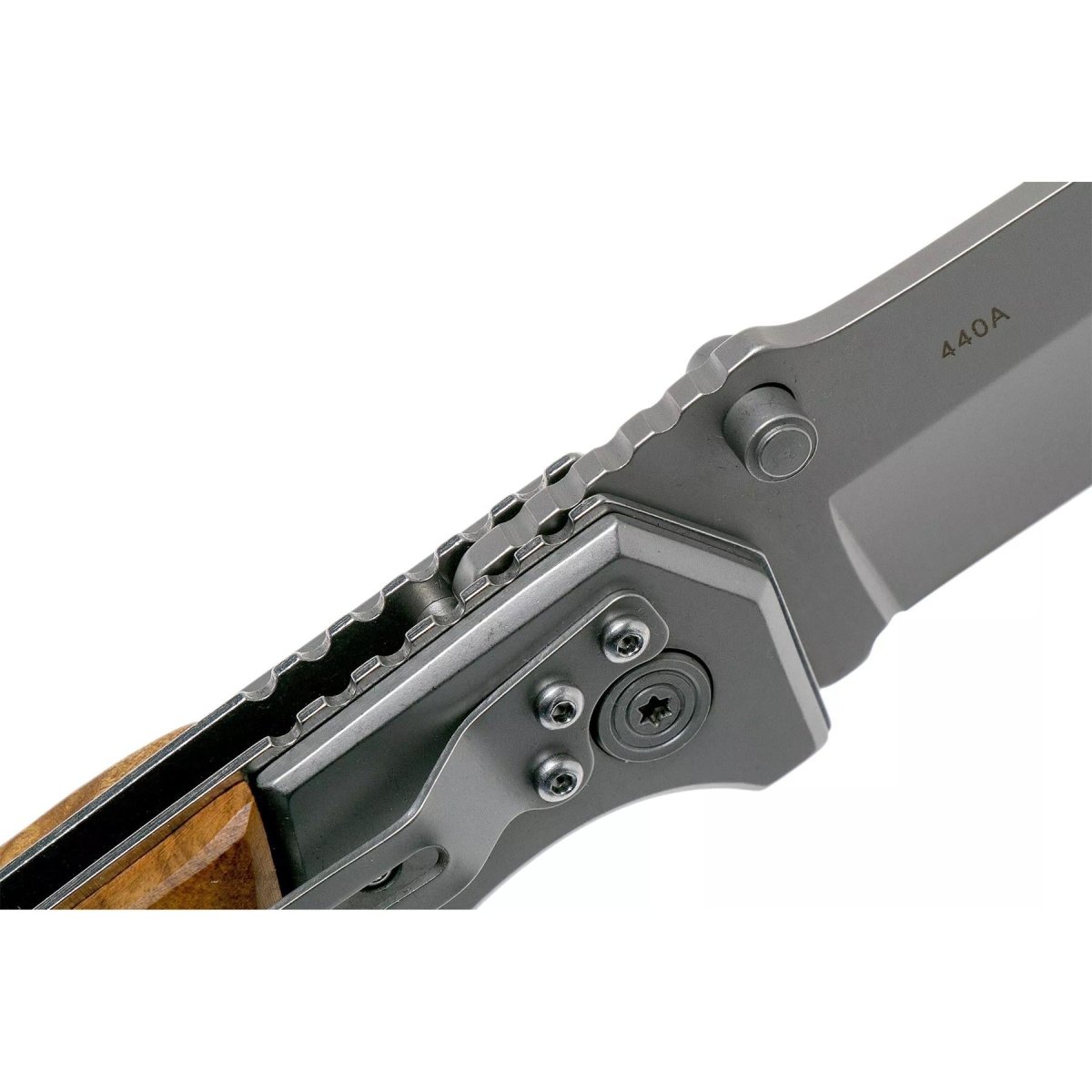 Boker Brand Forest Ranger navaja de bolsillo plegable mango de madera acero 7Cr17MoV