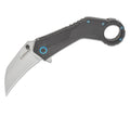Navaja táctica Boker Magnum Velcon Hawkbill 440C Hoja de acero Mango G10