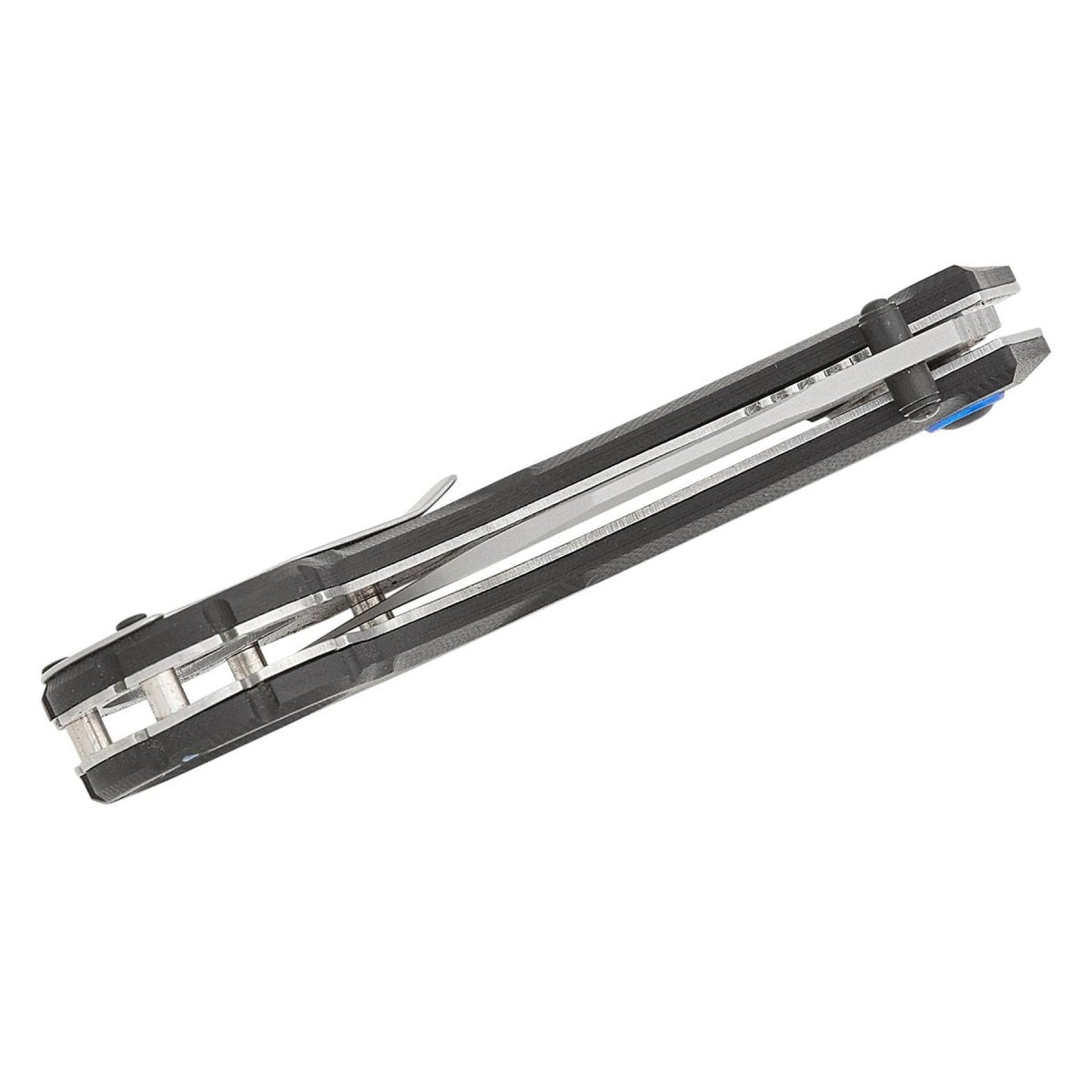 Navaja táctica Boker Magnum Velcon Hawkbill 440C Hoja de acero Mango G10