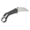 Navaja táctica Boker Magnum Velcon Hawkbill 440C Hoja de acero Mango G10