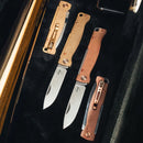 Boker Plus Atlas Navaja de bolsillo plegable 12C27 Hoja de acero Mango de cobre Bronce