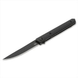 Boker Plus Kwaiken Air Mini navaja de bolsillo plegable hoja VG-10 mango G10 negro
