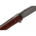 Boker Plus Urban Trapper Navaja de bolsillo Hoja de Damasco Mango de madera de cocobolo