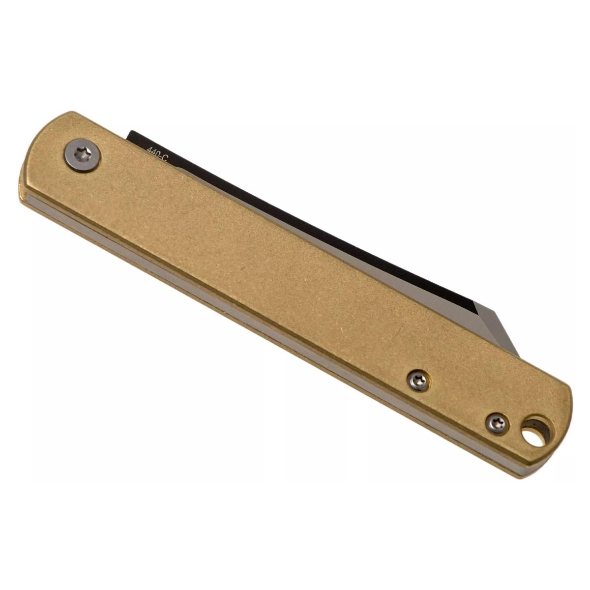 Boker Plus Zenshin 42 Navaja de bolsillo de latón 440C Cuchillo EDC plegable de acero inoxidable