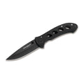 BOKER Shadow Navaja plegable con forma de punta de gota 440A acero inoxidable negro