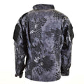 Brand Army Style Style Combat Jacket Mission Snake Black Camuflage Uniforme