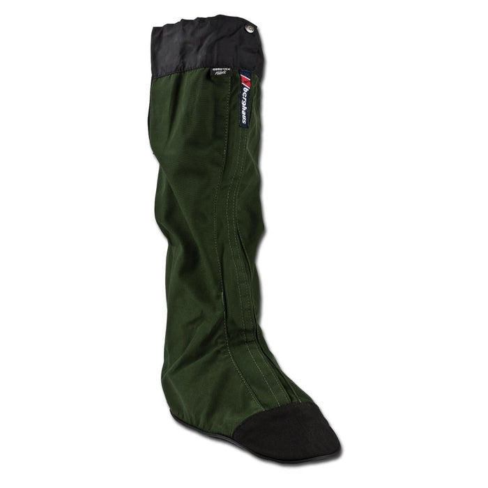 Polainas de senderismo de invierno impermeables en verde oliva Berghaus Yeti Gore-Tex con solapa de cierre por contacto y suela reforzada