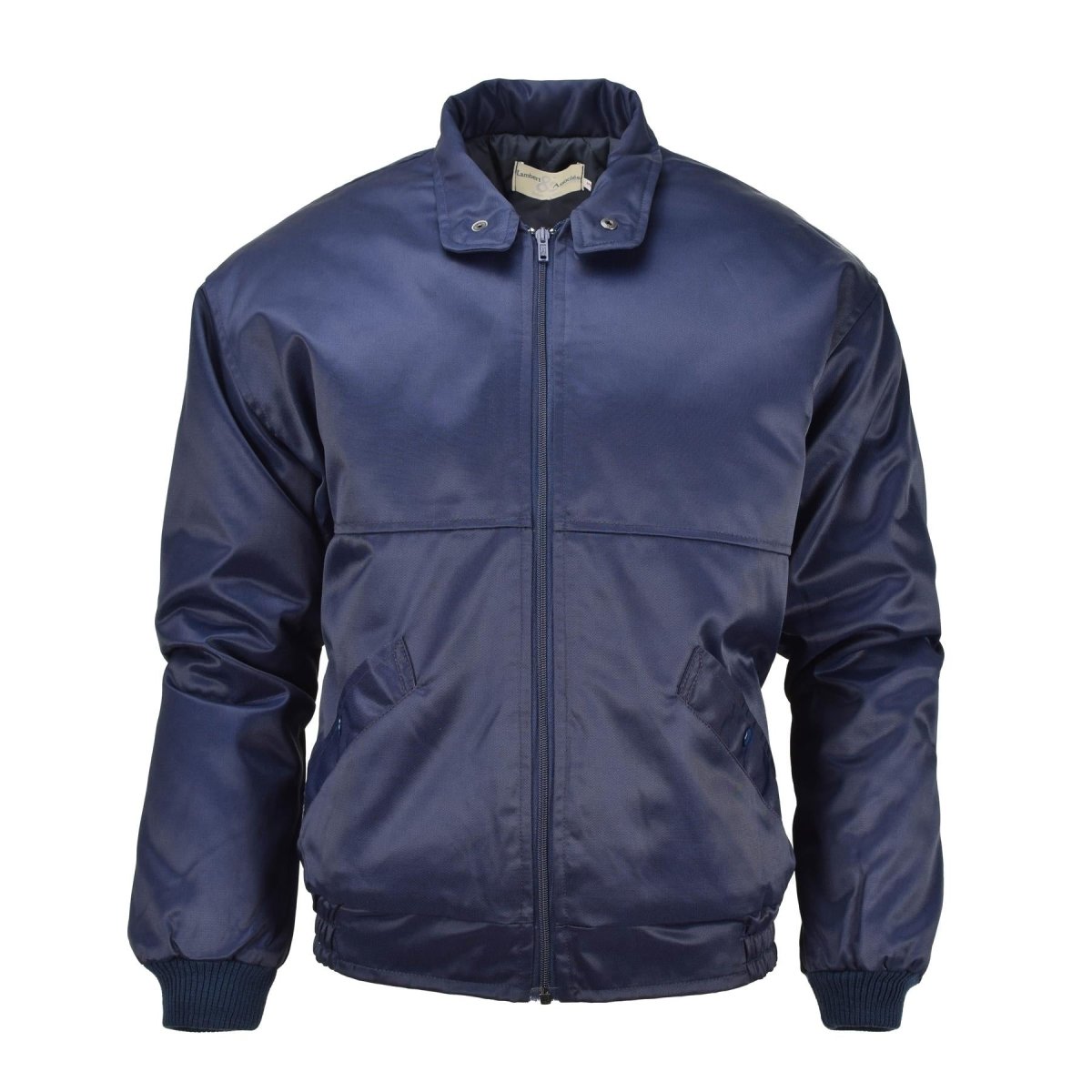 Marca Lambert French Air Forces Bomber Jacket Blue Warm Warm Pilot Piloting Uniforme