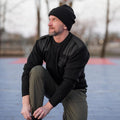 Brand Mil-Tec Beanie Knit Cap Watch Cap Thinsulate ™ Negro Winter Hat único