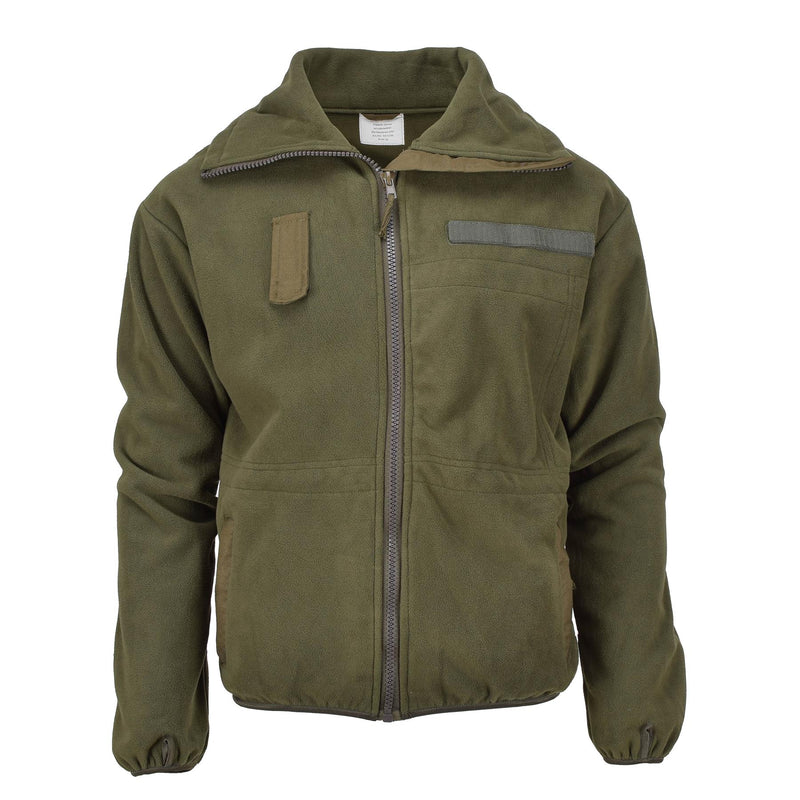 BLOCHL Brand Austriaca Militar Military Chaqueta de vellón High Full Zip Aprendible