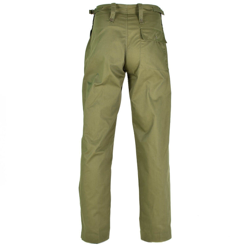 Genuinos pantalones de combate del ejército británico O.D Pantalones militares verdes Ligeros nuevos