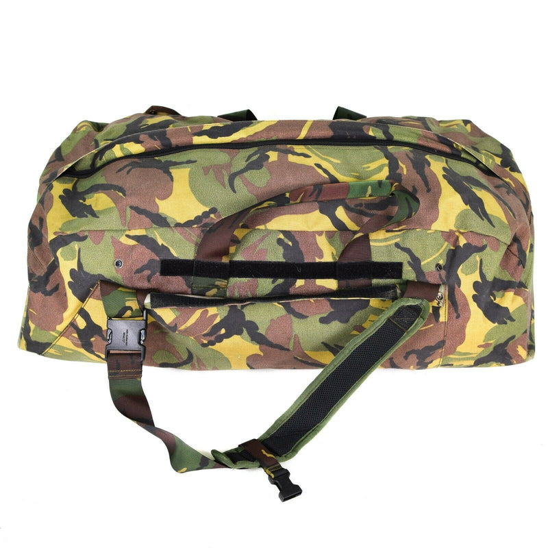 Genuine holandés DPM DPM Woodland Woodly Bag Bag Pouch Pack Duffel Mochila