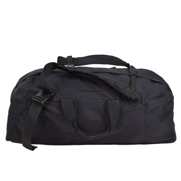 Bolsa de ropa deportiva de lona militar holandesa original mochila de viajes mochilas negras