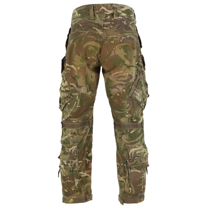 Pantalones de camuflaje MTP del ejército británico original Combate BDU Tropas FR Fire Retardante Aircregrilla