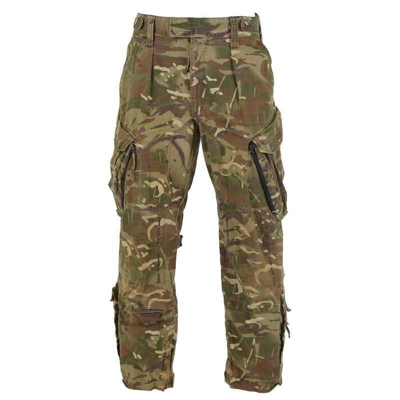 Pantalones de camuflaje MTP del ejército británico original Combate BDU Tropas FR Fire Retardante Aircregrilla