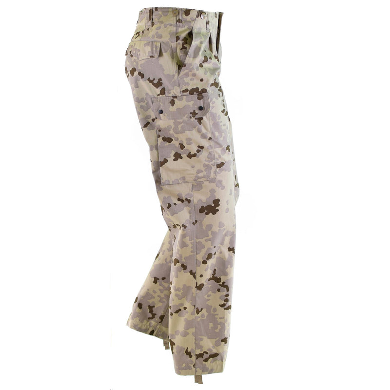 Genuino emisión del ejército alemán Pantalones de camuflaje de camuflaje de camuflaje de campos de campo Tropical NUEVO