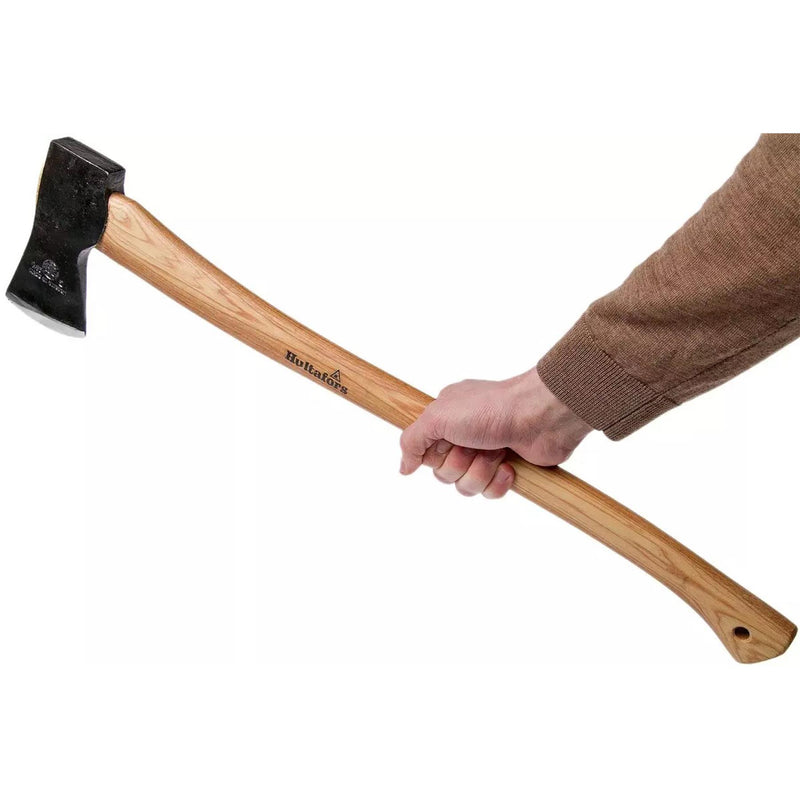 Hultafors qvarfot talla de talla largo eje de nogal cabeza de acero de carbono afilado cabezal