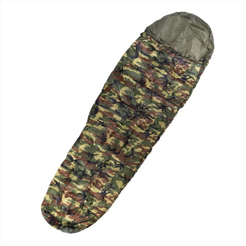 Mil-Tec Commando Bat de dormir 225 cm 2 vías de la cremallera del lado izquierdo ligero