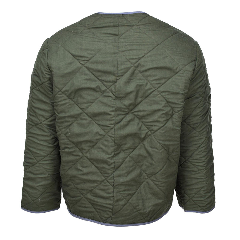 Liner de revestimiento térmico de oliva militar checo original