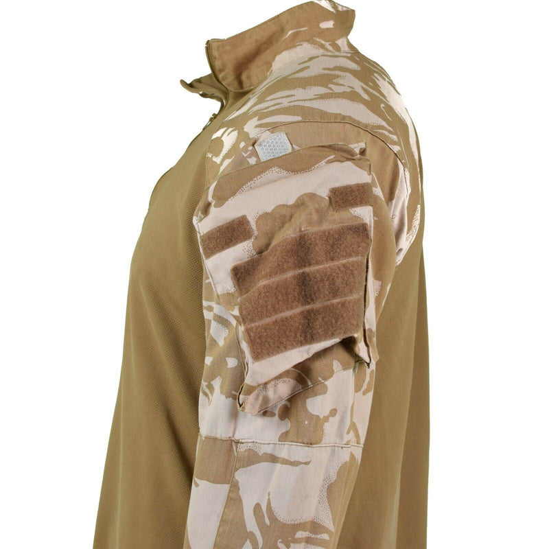 Original británico debajo de la camisa de cuerpo Ubac Desert camuflage problema militar