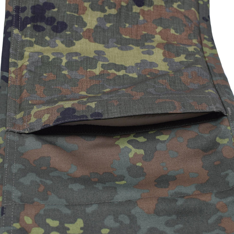 Pantalones de combate resistentes de Leo Kohler ACU pantalones de carga tácticos reforzados Flecktarn