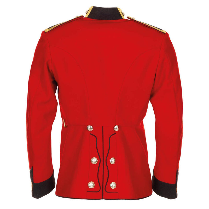 Túnica original de la chaqueta militar británica Túnica Roja Servicios de caballería Troopers Nuevo