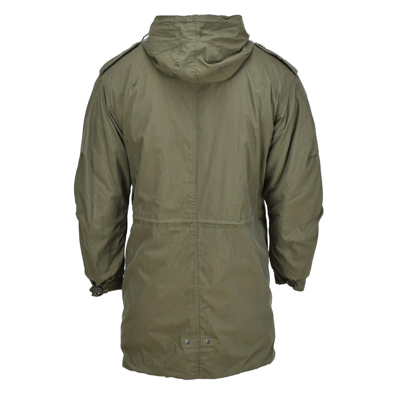 MIL-TEC Estilo militar de EE. UU. M51 Parka encapuchada Liner desmontable Olive New