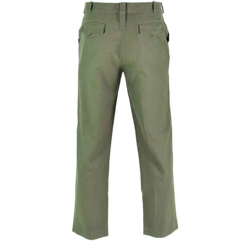 Pantalones de combate de campo de ejército portugués original pantalones militares de oliva Portugal