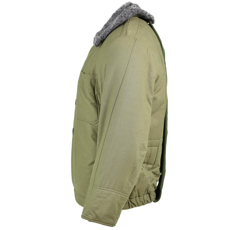 Genial genuino del ejército húngaro M65 Collar de piel Coloque cálido Winter Warm Parka Nuevo