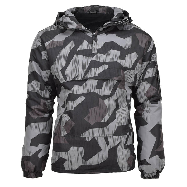 Mil-Tec Anorak Chaqueta Splinter Night Camuflage Capeta de viento Sportswear