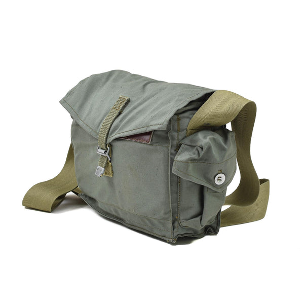 Bolsa de máscara de gas del ejército polaco genuino que lleva bolsa de la bolsa de hombro universal