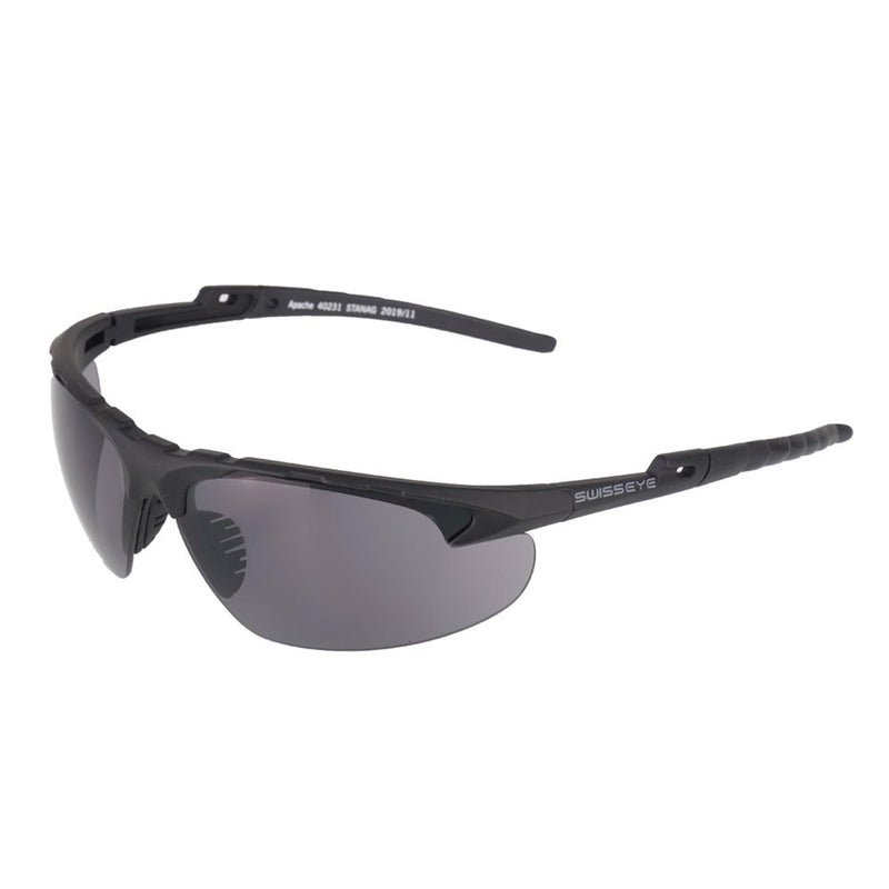 Gafas protectores de tiro suizos templos tácticos ajustables 3 lentes de color