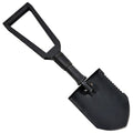Pala plegable militar original de EE. UU. Sistema de 3 etapas Eje de gama alta negro
