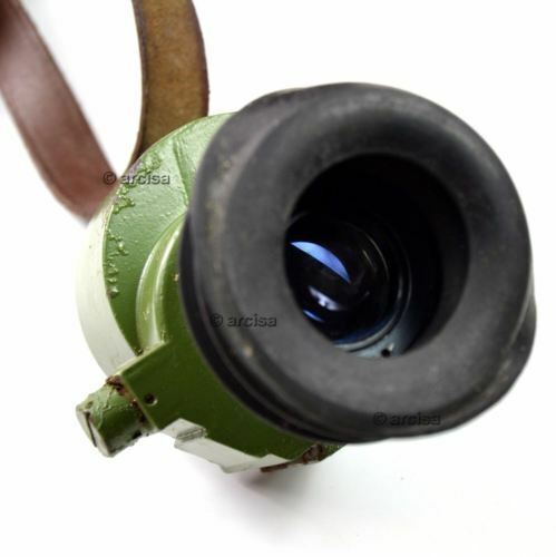 Herramienta de visión monocular del ejército yugoslavio en M59 original y estuche de cuero.
