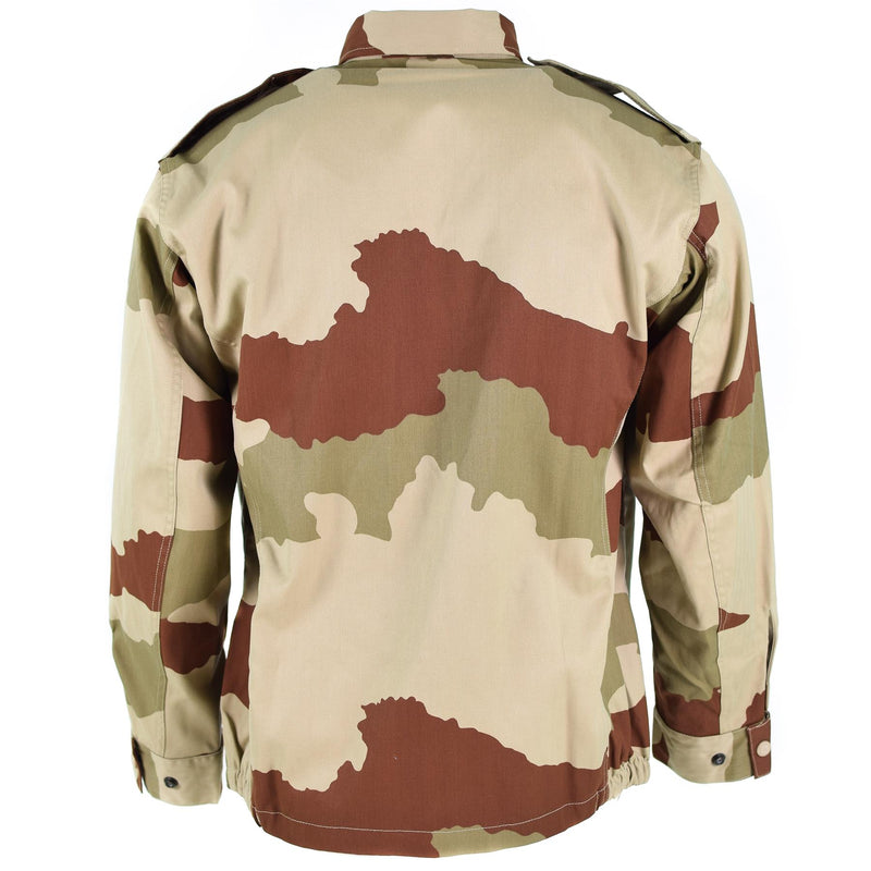 Genuina chaqueta del ejército francés F2 Desierto Camuflage Francia Excedente militar Problema