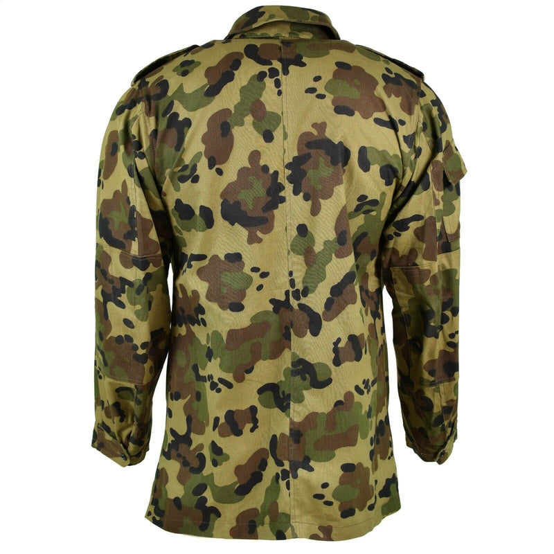Genial genuina del ejército rumano Jacket Military BDU M93 CAMO Leaf Combate militar