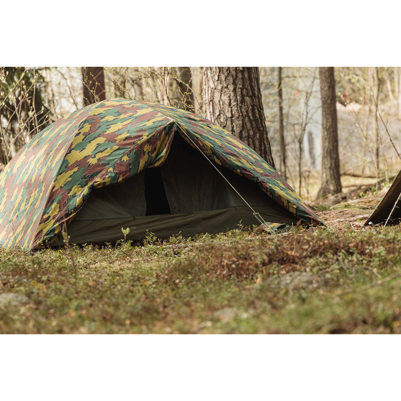 Tienda de carpa militar belga de dos personas genuinas impermeables Ripstop Tabernacle