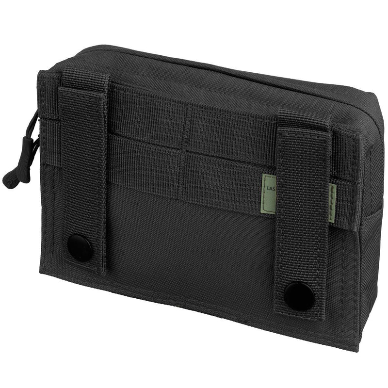 MIL-TEC Táctica Táctica Corte de láser Corte Polla Molle Tipo de cinta negra Bag Pequeña