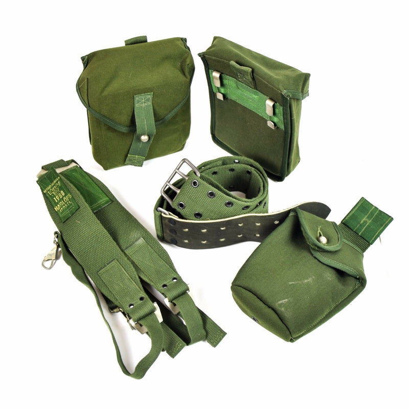 Sistema original de plataforma de cinificación del ejército sueco 304 Tacticales Tactical H-Straps tirantes