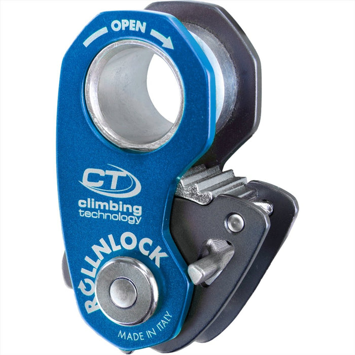 Climbing Technology ROLLNLOCK Pulley Ascender Herramienta de cuerda ultraligera 3 en 1 - GoMilitar