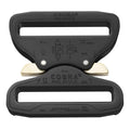Hebilla de cinturón de estilo Cobra Pro 58 mm Liberación rápida de aluminio de servicio pesado Negro