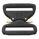 Hebilla de cinturón de estilo Cobra Pro 58 mm Liberación rápida de aluminio de servicio pesado Negro