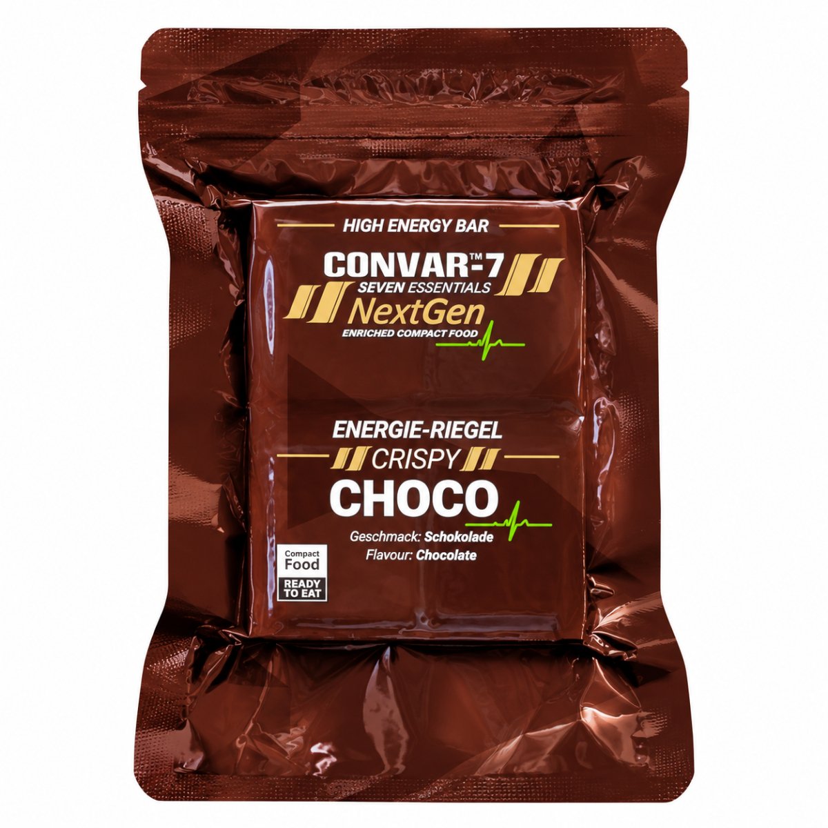 CONVAR-7 NextGen Energy Bar 120g Alimento de Emergencia de Larga Duración Varios Sabores