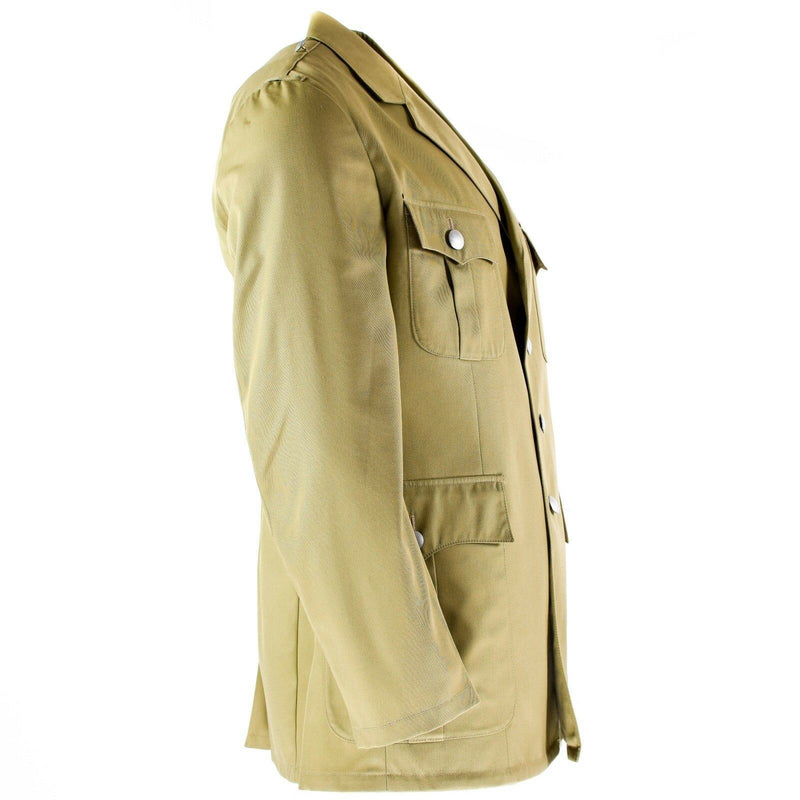 Marca original del ejército alemán chaqueta tropical desierto uniforme formal nuevo