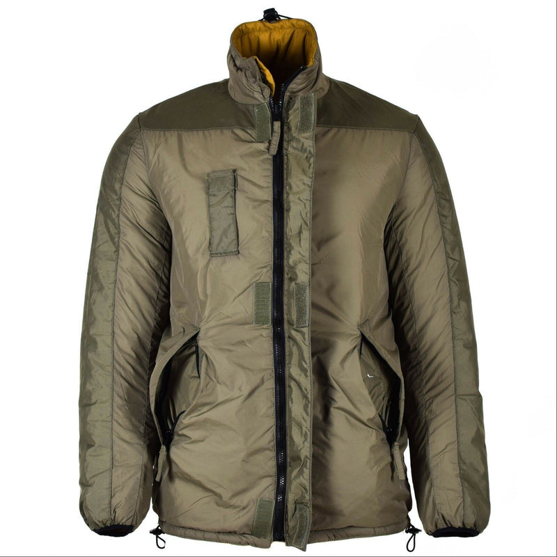 Chaqueta reversible del ejército holandés aceituna térmica od coyote clima frío softie nuevo