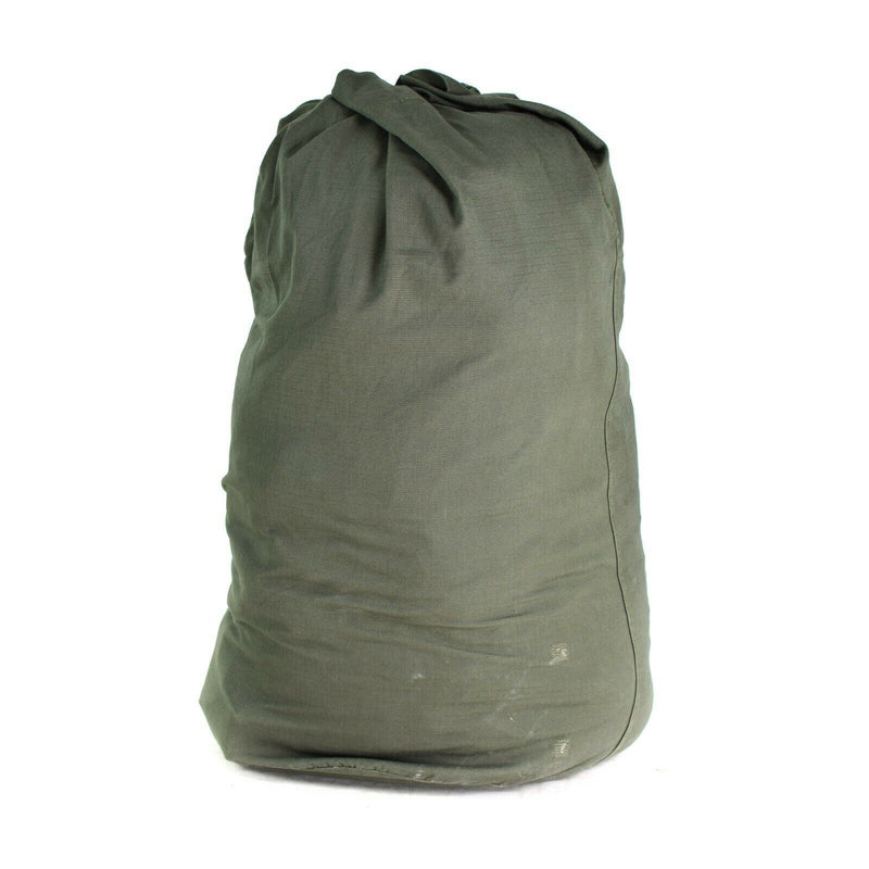 Bolso de lona militar holandesa original 100 literas ripstop sack lona kit olive