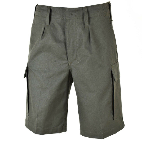 El verdadero ejército alemán emite pantalones cortos de piel de moles de carga duradera para hombre de verano oliva nueva