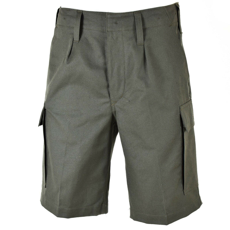 El verdadero ejército alemán emite pantalones cortos de piel de moles de carga duradera para hombre de verano oliva nueva