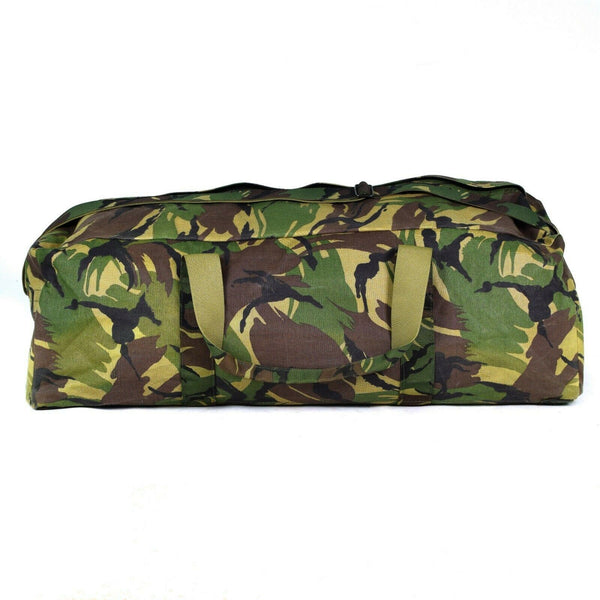Genuino ejército holandés DPM Woodland Bolsa de fin de semana Bag Pack Pack Duffel Sack Kit