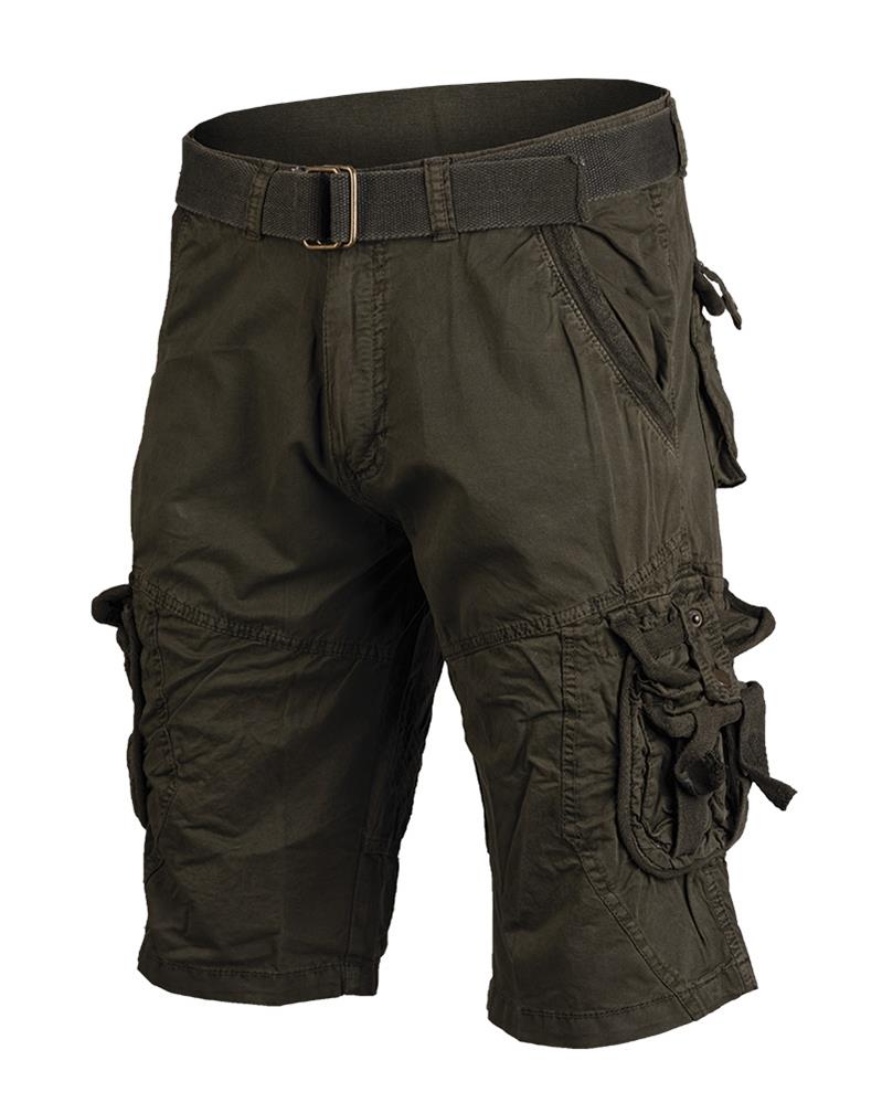 Mil-Tec Brand Alemania Militar Vintage Vintage Combate de combate de oliva prelavado
